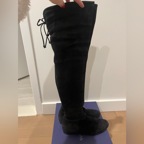 STUART WEITZMAN LOWLAND BOOTS 8 - Picture 1 of 6